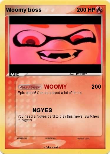 Pokemon Woomy boss