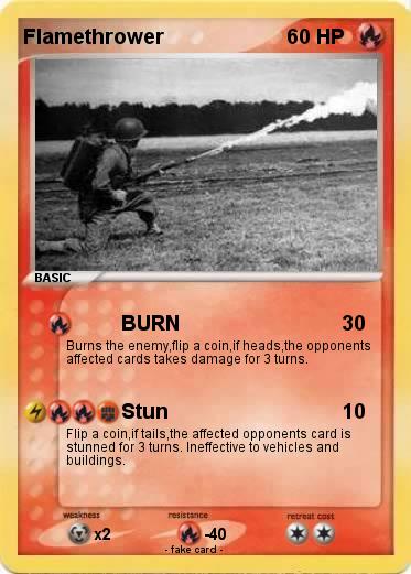 Pokemon Flamethrower