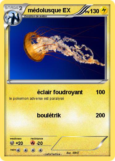 Pokemon médolusque EX