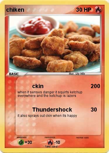 Pokemon chiken