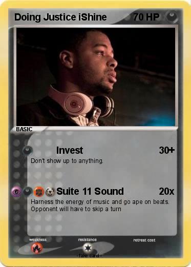 Pokemon Doing Justice iShine