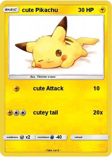 Pokemon cute Pikachu