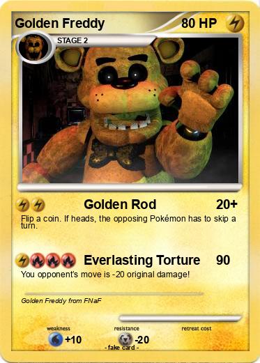 Pokemon Golden Freddy