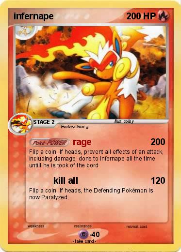 Pokemon infernape