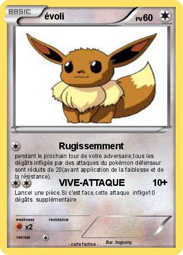 Pokemon évoli