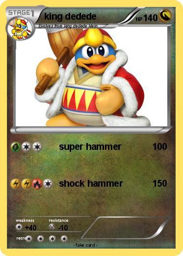 Pokemon king dedede