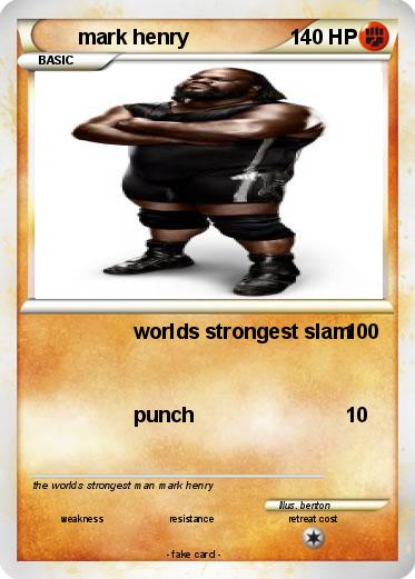 Pokemon mark henry