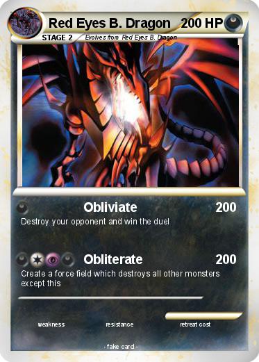 Pokemon Red Eyes B. Dragon