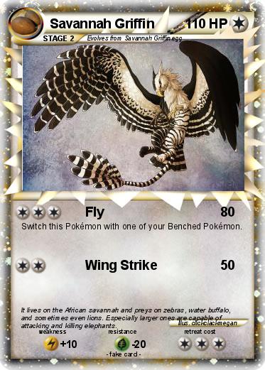 Pokemon Savannah Griffin