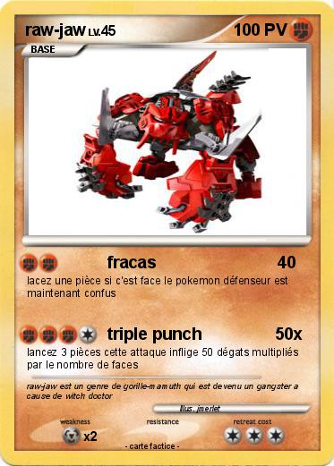 Pokemon raw-jaw