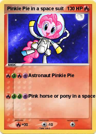 Pokemon Pinkie Pie in a space suit