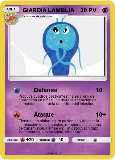 Pokemon GIARDIA LAMBLIA