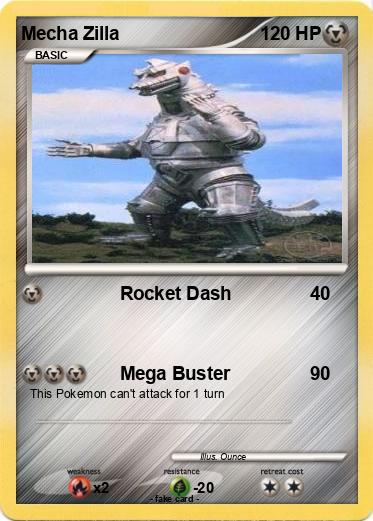 Pokemon Mecha Zilla