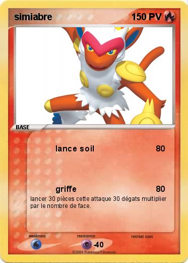 Pokemon simiabre
