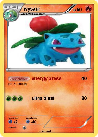 Pokemon ivysaur