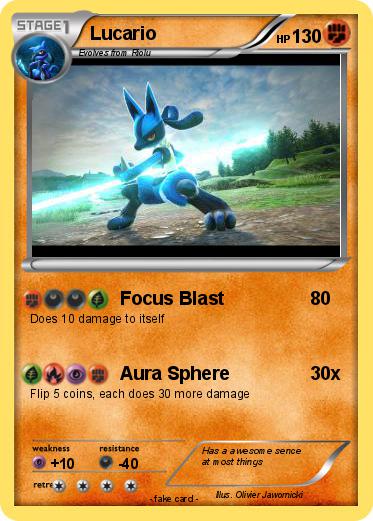 Pokemon Lucario