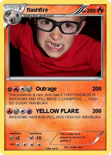 Pokemon flashfire