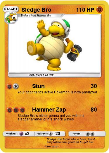 Pokemon Sledge Bro