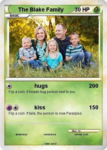 Pokemon The Blake Family