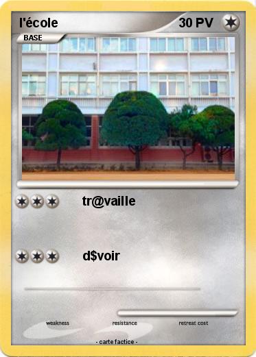 Pokemon l'école