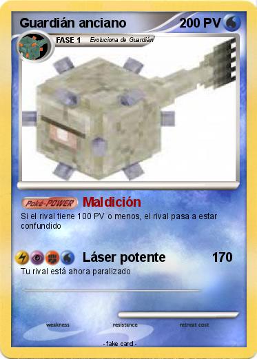 Pokemon Guardián anciano