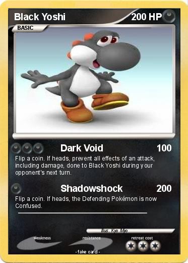 Pokemon Black Yoshi