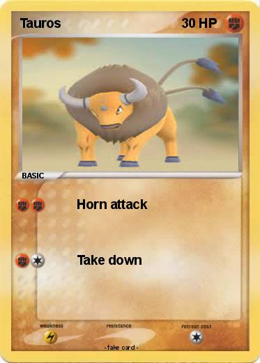 Pokemon Tauros