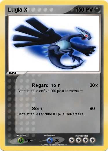 Pokemon Lugia X