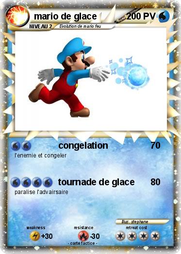 Pokemon mario de glace