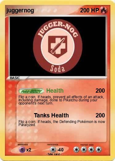 Pokemon juggernog