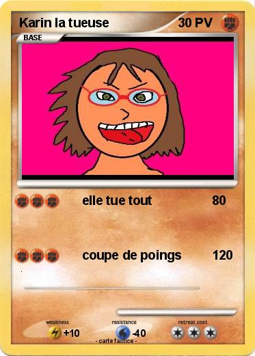 Pokemon Karin la tueuse