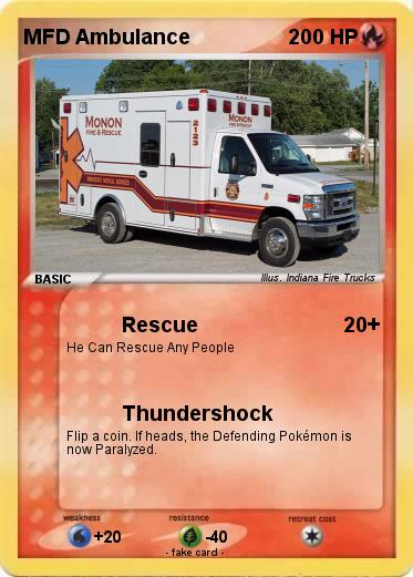 Pokemon MFD Ambulance