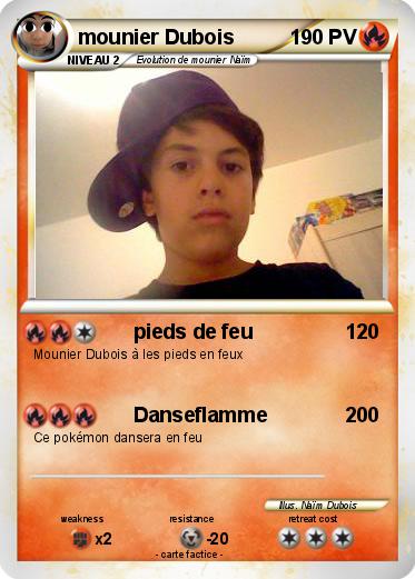 Pokemon mounier Dubois