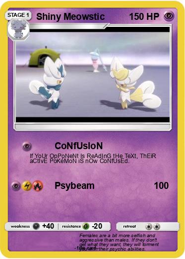 Pokemon Shiny Meowstic