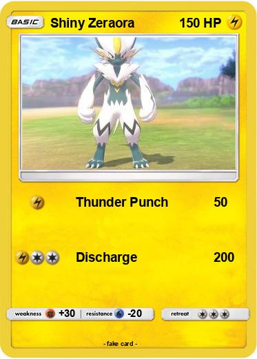 Pokemon Shiny Zeraora