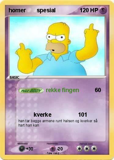 Pokemon homer       spesial