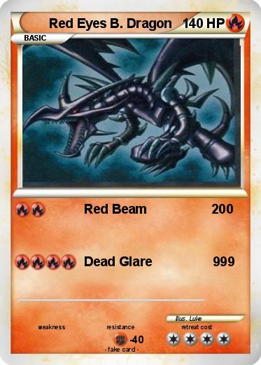 Pokemon Red Eyes B. Dragon