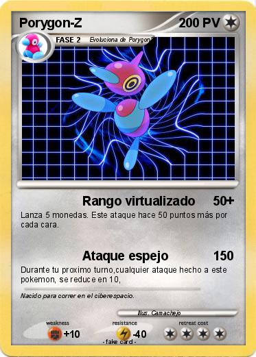 Pokemon Porygon-Z