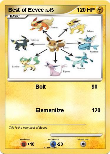 Pokemon Best of Eevee