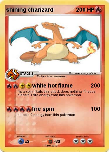 Pokemon shining charizard