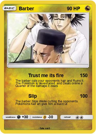 Pokemon Barber