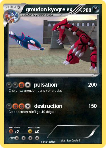 Pokemon groudon kyogre ex