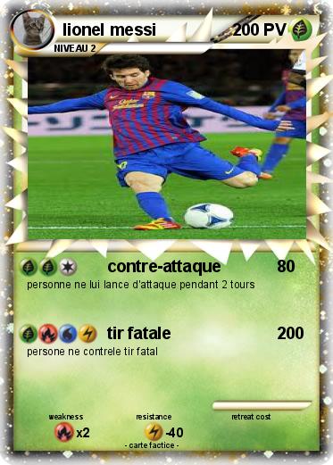 Pokemon lionel messi