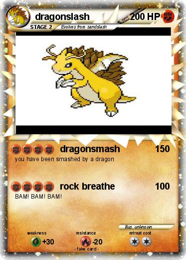 Pokemon dragonslash