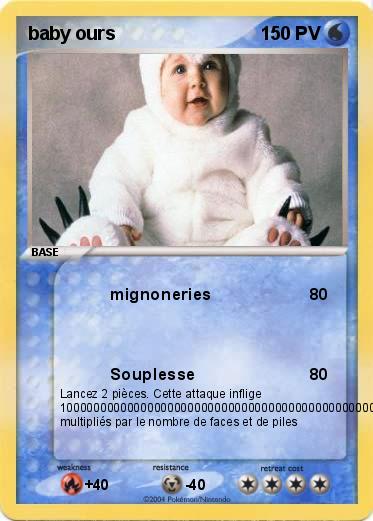 Pokemon baby ours