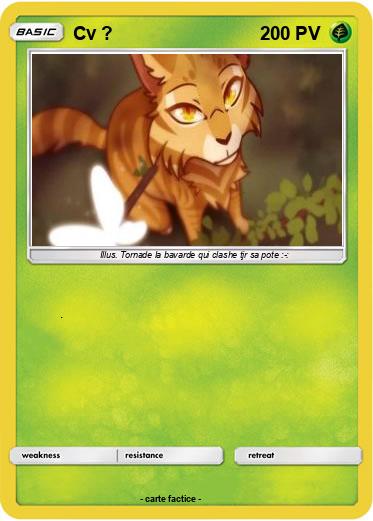 Pokemon Cv ?