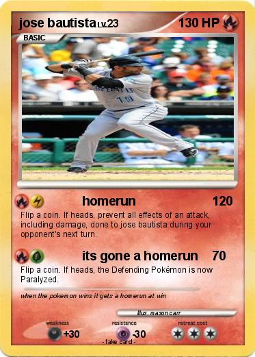 Pokemon jose bautista