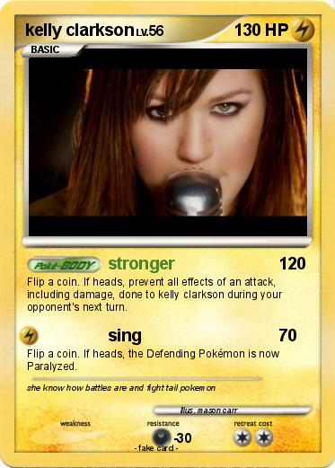 Pokemon kelly clarkson