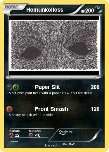 Pokemon Homunkolloss
