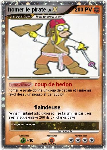 Pokemon homer le pirate